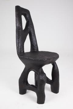  Logniture Svarun Rustic Solid Wood Chair Carved from Single Piece of Wood Logniture - 3732079