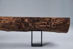  Logniture Wabi Sabi Bench Brutalist Walnut Outdoor Indoor Natural and Eco Friendly - 3651798