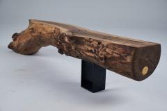  Logniture Wabi Sabi Bench Brutalist Walnut Outdoor Indoor Natural and Eco Friendly - 3651800