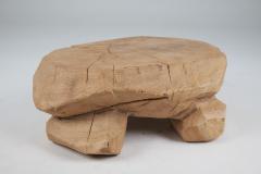  Logniture Wabi Sabi Oak Side Table Natural and Eco Friendly Logniture - 3732085