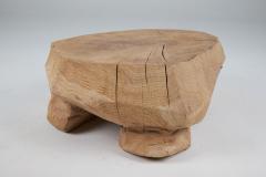  Logniture Wabi Sabi Oak Side Table Natural and Eco Friendly Logniture - 3732090