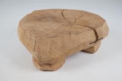  Logniture Wabi Sabi Oak Side Table Natural and Eco Friendly Logniture - 3732091