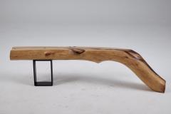  Logniture Wabi Sabi Small Decorative Bench Brutalist Natural and Eco Friendly - 3700645