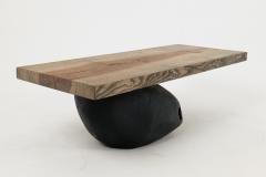  Logniture Wooden Brutalist Table Wabi Sabi Natural and Eco Friendly Logniture - 4017792