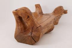  Logniture XXL Solid Carved Wood Bench With Raw Organic Form Indoor Outdoor Logniture - 4191035