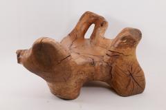  Logniture XXL Solid Carved Wood Bench With Raw Organic Form Indoor Outdoor Logniture - 4191036
