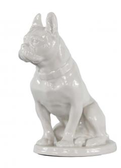  Lomonosov Porcelain Vintage Porcelain Bulldog Figurine by Lomonosov Porcelain Factory LFZ - 3035244