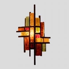  Longobard Multicolor Italian design brutalist wall light by Longobard - 3780947