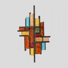  Longobard Multicolor Italian design brutalist wall light by Longobard - 3780951