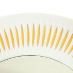  Lorenz Hutschenreuther Hutschenreuther Mirror Porcelain Sunburst Gold White Signed - 2817111