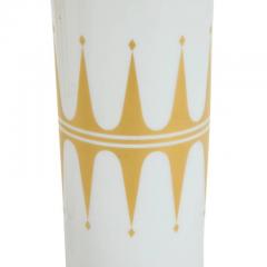  Lorenz Hutschenreuther Hutschenreuther Vases Porcelain White Gold Signed - 2744126