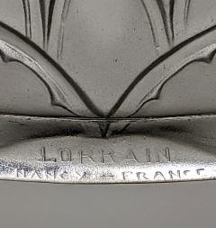  Lorrain Nancy France French Art Deco Bronze Table Lamp Signed Lorrain Nancy France - 3941248