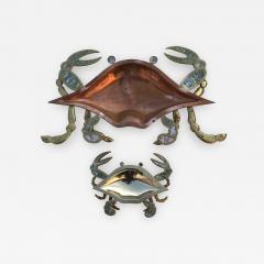  Los Castillo Brass Crab Mother and Baby - 468098