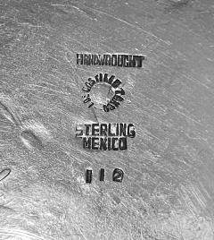  Los Castillo Los Castillo 1950s Mexican Sterling Silver Chili Pepper Large Dish - 1603353