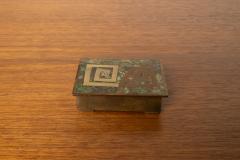  Los Castillo Los Castillo Mixed Metal Jewarly Trinket Box - 4382536