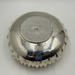  Los Castillo Los Castillo Taxco Mexican Modernist Silver Plate Copper Sculptural Bowl - 4711755