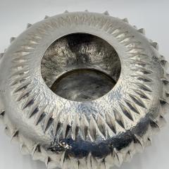  Los Castillo Los Castillo Taxco Mexican Modernist Silver Plate Copper Sculptural Bowl - 4711756