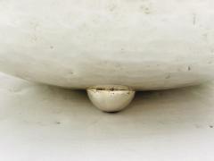  Los Castillo Silver Plated Bowl with Stone Inlaid Lizard Handles by Wolmar Castillo - 4220209