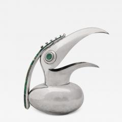  Los Castillo Toucan Pitcher by Los Castillo in Silver Plate - 3467582