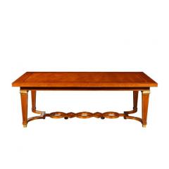  Lotus Arts De Vivre Art Deco Directoire Style Book Matched Walnut Dining Table from LArt De Vivre - 3925907