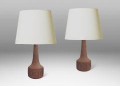  Lovemose Pair of Table Lamps by L vemose Keramik - 4595192