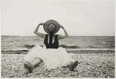  Luciana Pampalone Contemporary Portrait of a Woman Photography Print Titled Staw Hat  - 2878110