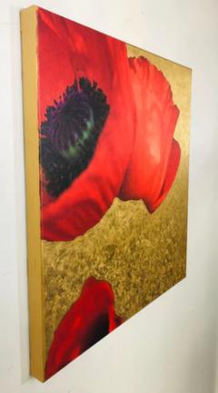  Luciana Pampalone Mixed Media on Canvas Entitled Sag Harbor Poppies by Luciana Pampalone - 2873671