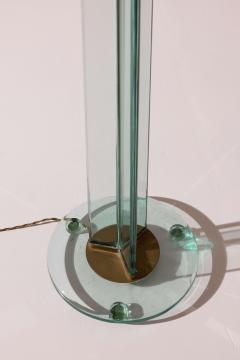  Luigi Brusotti Floor lamp in glass and brass by Luigi Brusotti Italy 1950s - 4473168