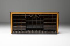  Luigi Brusotti Luigi Brusotti buffet with fireplace Art Deco 1940s - 2257997