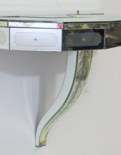  Luigi Brusotti Mirrored Glass Console with 3 Compartments by Luigi Brusotti 1930 Italy - 3635052