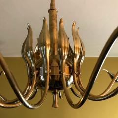  Lumi 12 Arms Ceiling Light in brass - 1390523