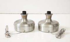  Lumi Pair of Chrome Table Lamps by Lumi Italy circa 1960 - 3390927