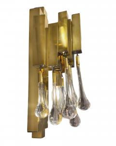  Lumica Pair of drops sconces Lumica Barcelona Spain circa 1970 - 4194317