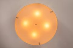  Luminalite Large 1950s Jacques Biny Wall or Ceiling Light for Luminalite - 756595