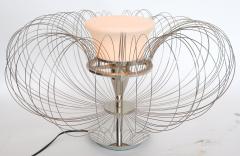  Luminara 1970s Italian Sculptural Metal Flower Table Lamp from Luminara - 328059