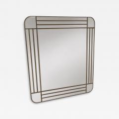  Lupi Cristal Luxor Antonio Lupi Art Deco Wall Mirror Italy c 1970s - 4627093