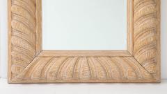  Luten Clarey Stern Inc Spectacular 1980s Large Carved Oak Mirror by Luten Clarey Stern  - 4602104