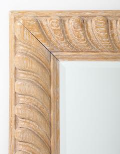 Luten Clarey Stern Inc Spectacular 1980s Large Carved Oak Mirror by Luten Clarey Stern  - 4602105
