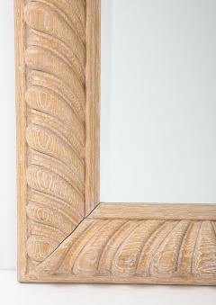  Luten Clarey Stern Inc Spectacular 1980s Large Carved Oak Mirror by Luten Clarey Stern  - 4602107