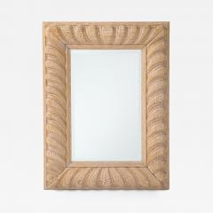  Luten Clarey Stern Inc Spectacular 1980s Large Carved Oak Mirror by Luten Clarey Stern  - 4604062
