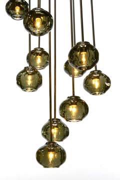  Luxe DUCELLO Hand Blown Crystal Chandelier 10 - 3454371