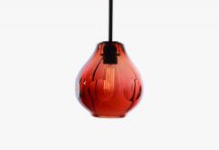  Luxe DUCELLO Hand Blown Crystal Single Pendant Media Glass - 3454255