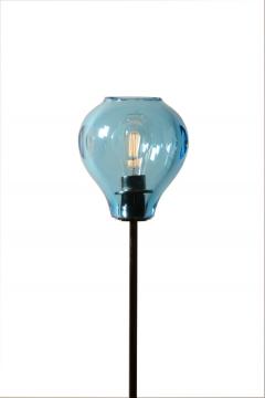  Luxe DUCELLO Hand Blown Glass Pendant Floor Lamp - 3454315