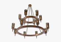  Luxe FIAMMI Two Tier Flame Chandelier 48 - 3454226