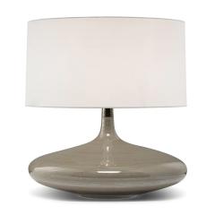  Luxe FLORA Wide Ceramic Console Table Lamp - 3453815