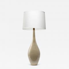  Luxe FRANKIE Glazed Ceramic Elongated Table Lamp - 3487749