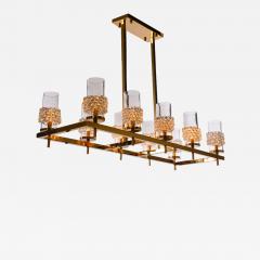  Luxe GIO CIOLO 10 Rectangle Dining Chandelier - 3487747