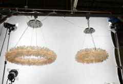  Luxe ROXI Quartz Crystal Circle Chandelier 48 - 3453972