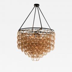  Luxe TESSA Glass Cristale Piccolo Chandelier - 3493398