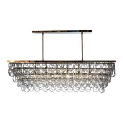  Luxe TESSA Luxury Glass Cristale Dining Chandelier - 3453892